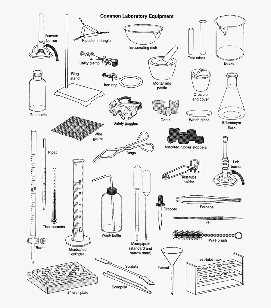 Science Equipments Transparent Image - Science Lab Equipment, Transparent Clipart