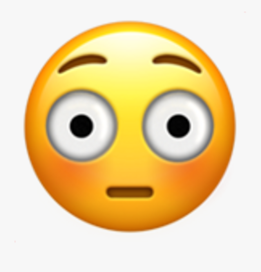 Embarrassed Face Emoji Png Clipart , Png Download - Blushing Emoji Deep Fried, Transparent Clipart