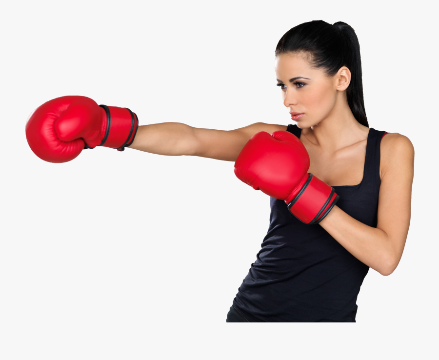 Kickboxing Png - Boxing Woman Png, Transparent Clipart