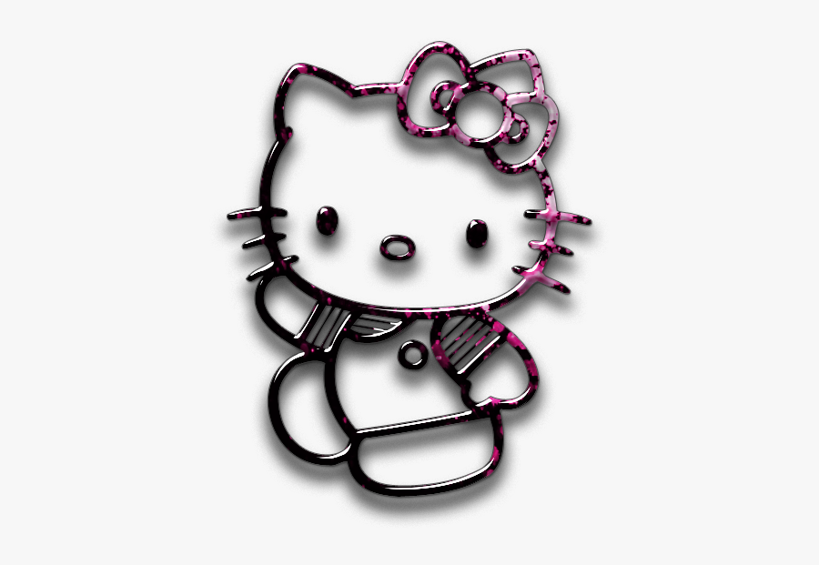 Hello Clipart Kitty Black - Hello Kitty Icon Png, Transparent Clipart