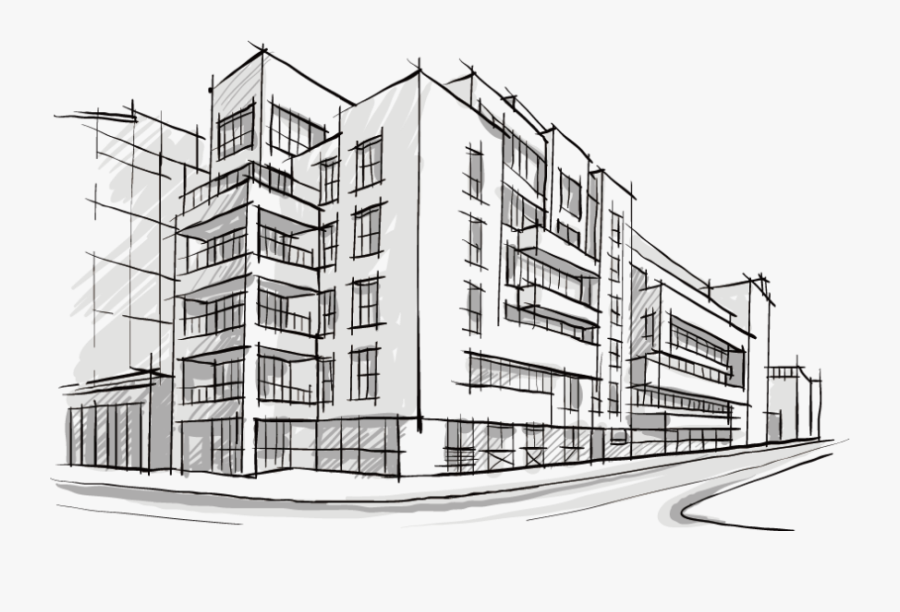 Planning Applications Planning Applications Permission - Sketch Of Building Construction, Transparent Clipart