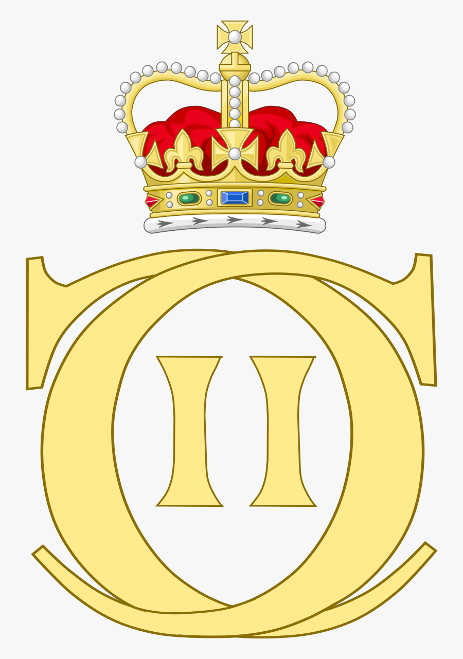 Picture - Royal Cypher King Charles, Transparent Clipart