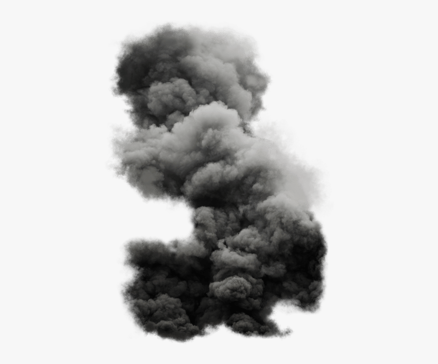 Black Cloud Free Images - Black Smoke Png, Transparent Clipart
