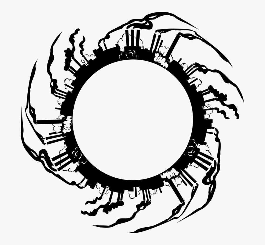 Line Art,eye,blackandwhite - Industrial Pollution, Transparent Clipart