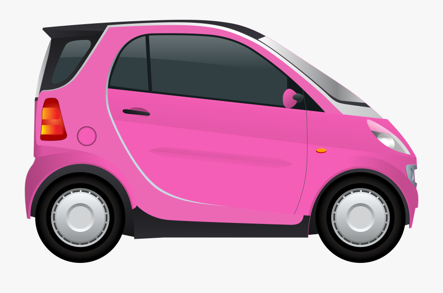 Pink Mini Car Png Clipart - Car Sign Clipart Png, Transparent Clipart
