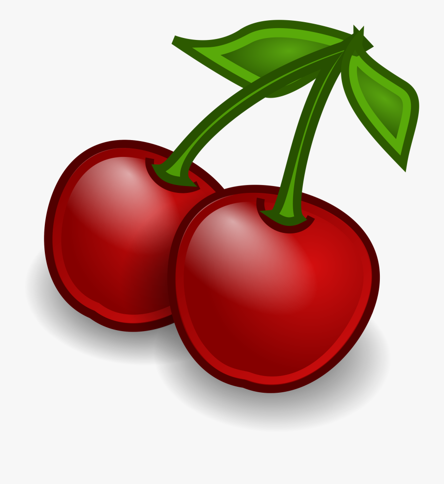 Cherries Big Image Png - Fruit Clip Art, Transparent Clipart