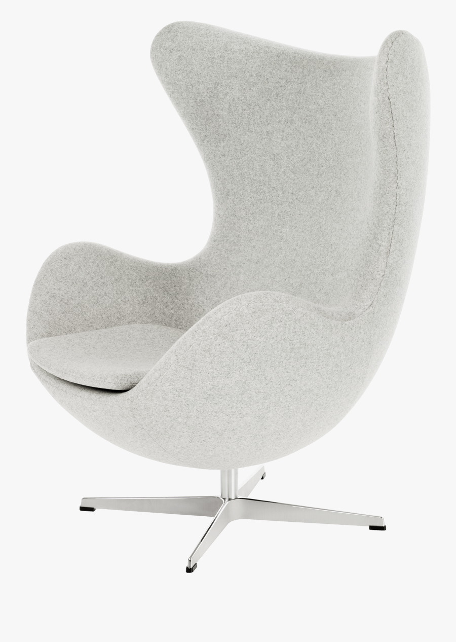 Egg Chair White Png, Transparent Clipart