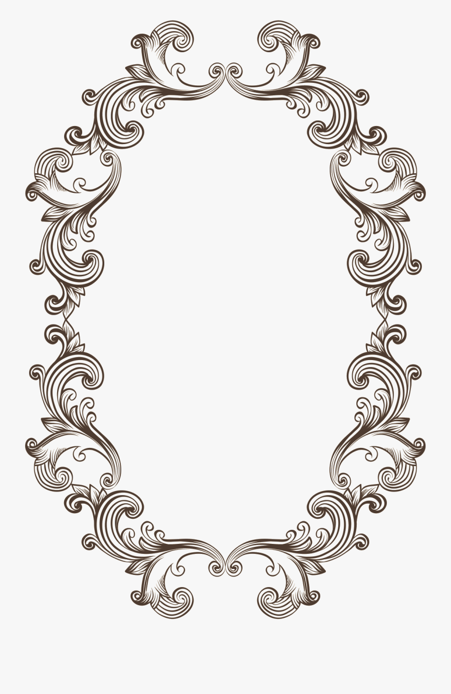 Mexican Clipart Lace - Cornici Ghirigori, Transparent Clipart