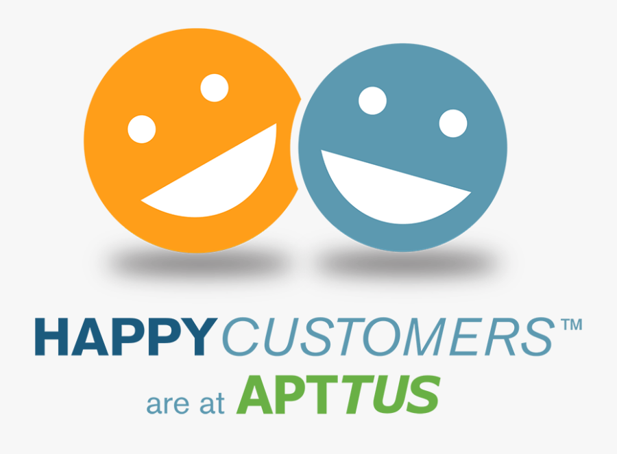 Transparent Happy Customers Clipart - Apttus, Transparent Clipart