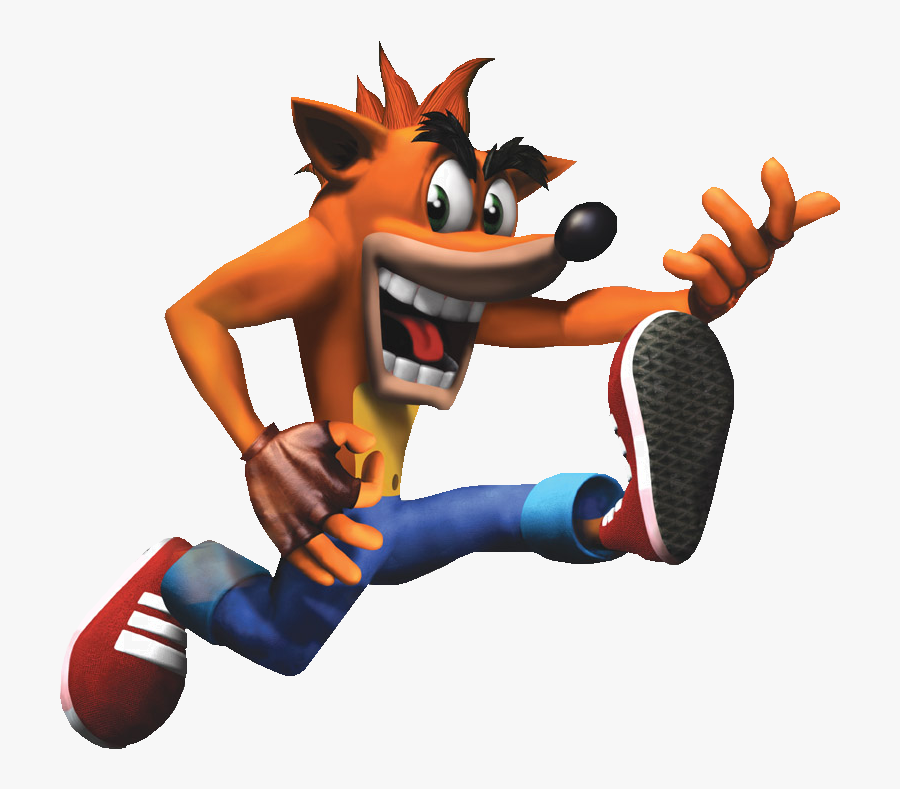 Crash Bandicoot Playing Guitar, Transparent Clipart