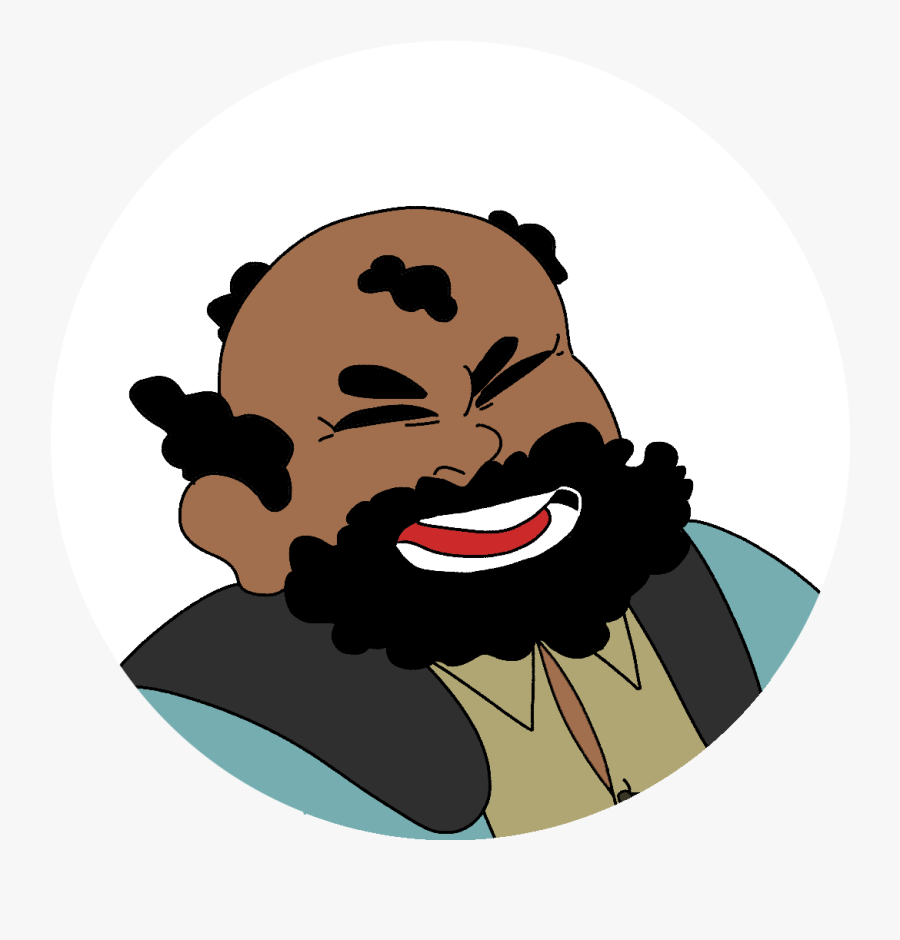 Has A Hearty Laugh - Illustration, Transparent Clipart