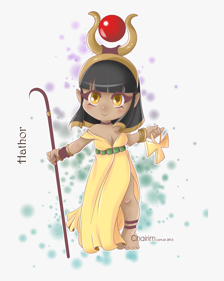 Hathor Chibi, Transparent Clipart