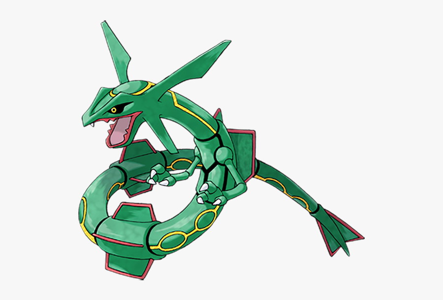 Pokemon Rayquaza, Transparent Clipart