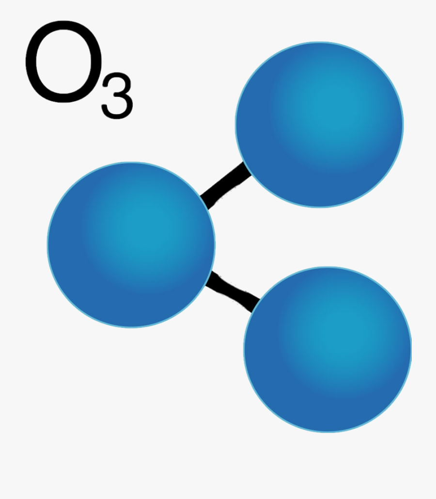 Ozone Atoms, Transparent Clipart