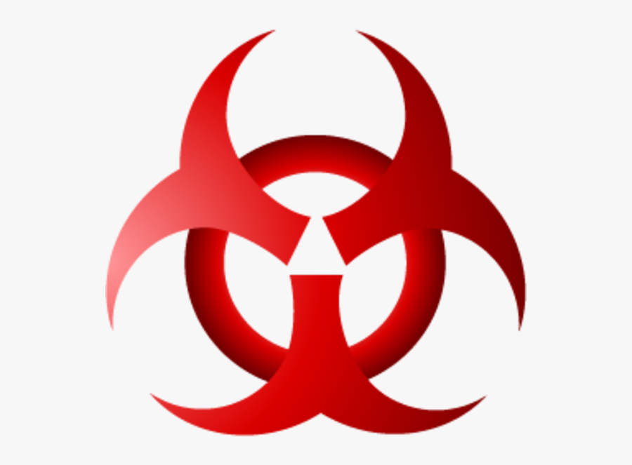 Danger Biohazard Infectious Waste, Transparent Clipart