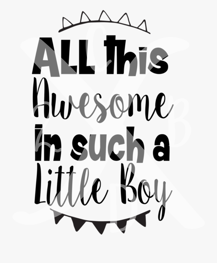 Awesome Little Boy, Transparent Clipart
