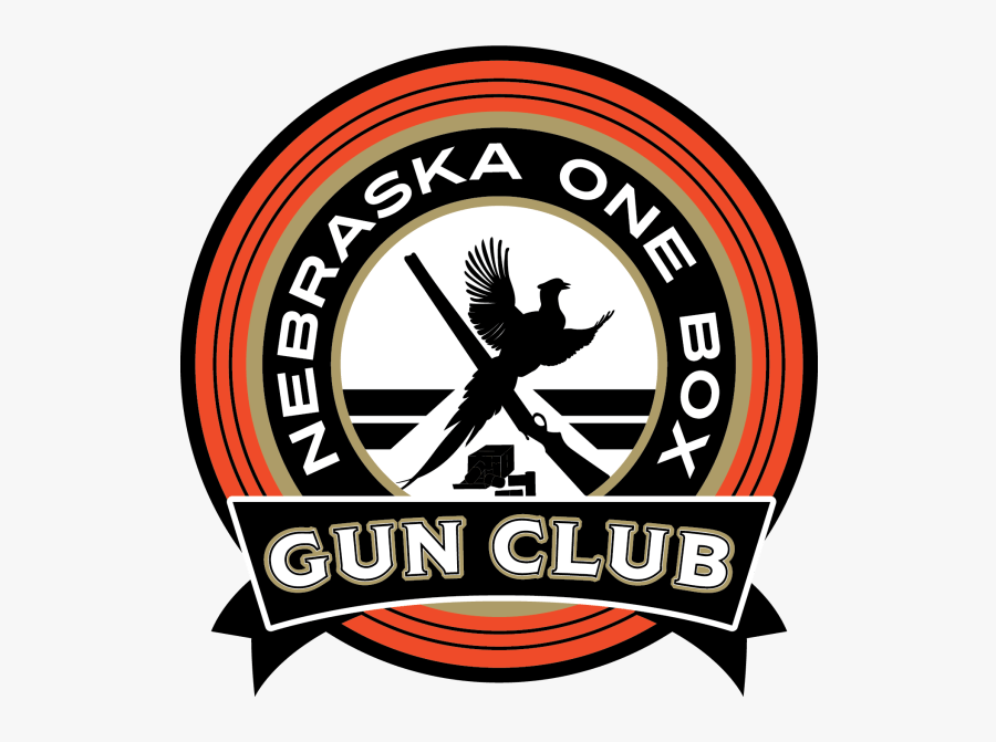 Nebraska One Box Gun Club Logo - Emblem, Transparent Clipart