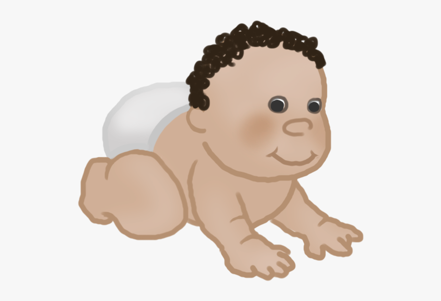 Crawling Baby Clipart - Crawling, Transparent Clipart