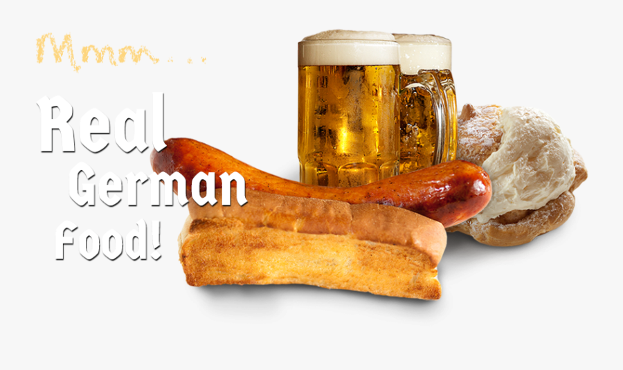Transparent Pancake And Sausage Clipart - Germany Food Png, Transparent Clipart