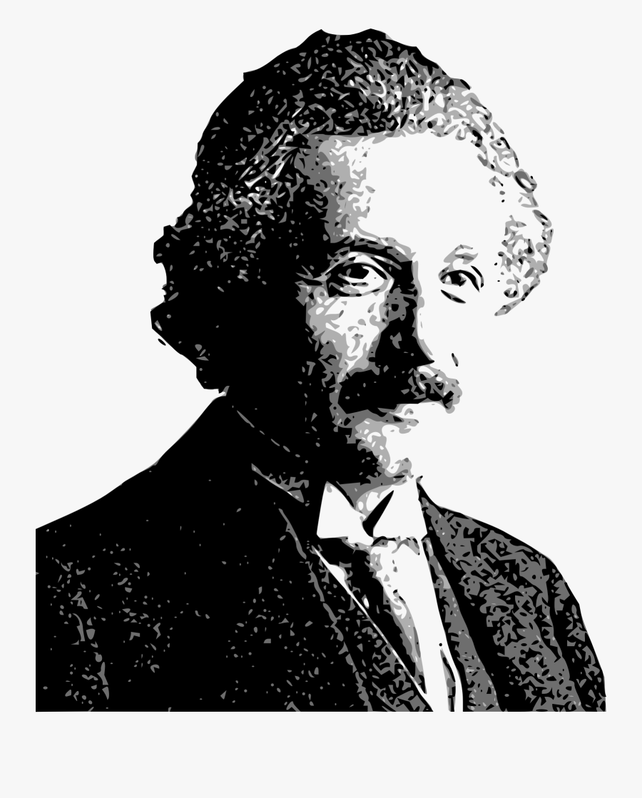 Albert Einstein Vector Png, Transparent Clipart