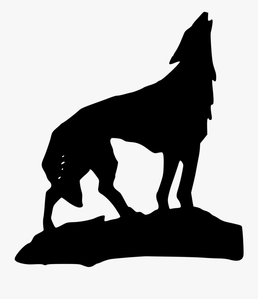 Gray Wolf Clip Art - Wolf Clip Art, Transparent Clipart