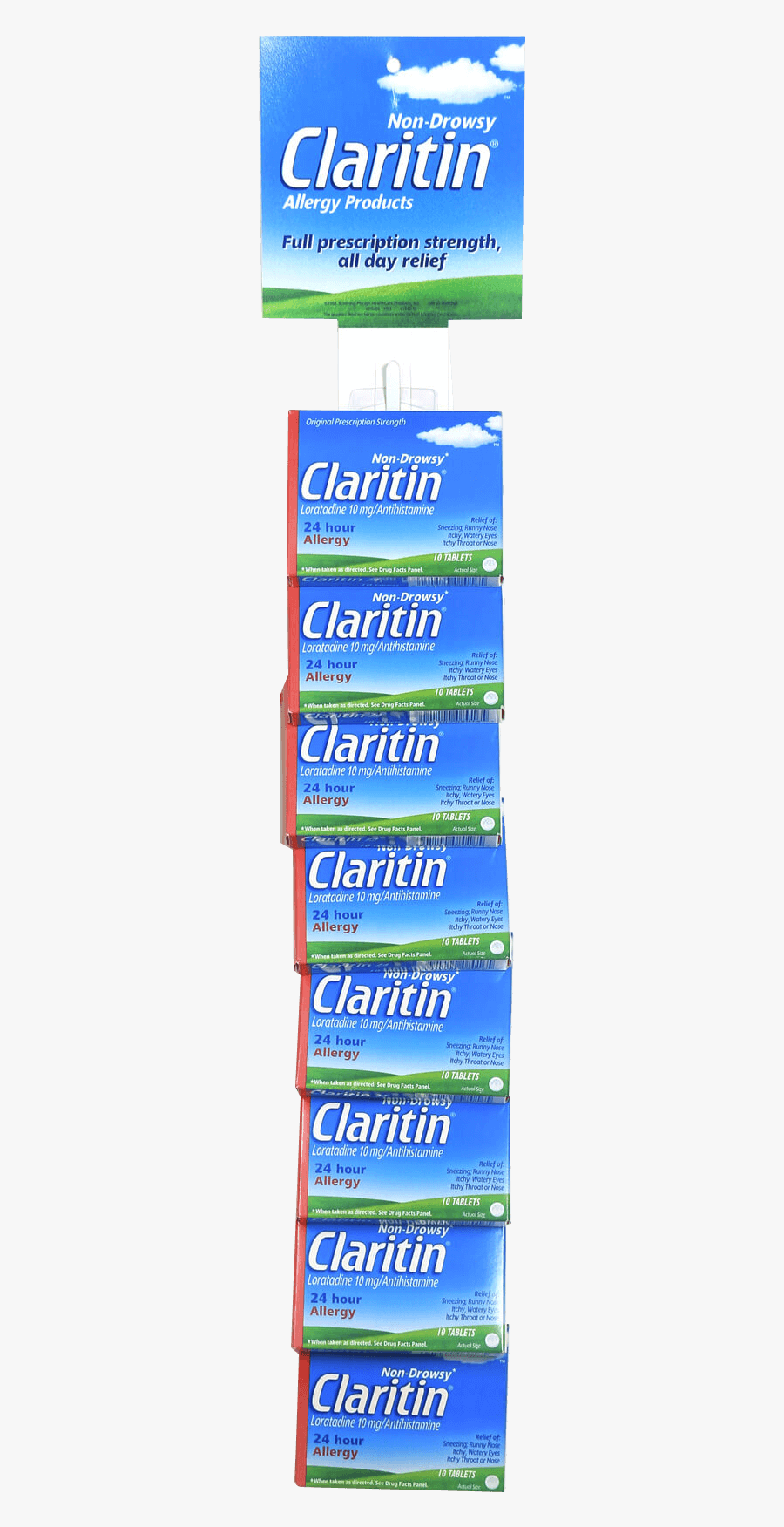 Corrugated Cardboard Retail Counter - Oral Hygiene, Transparent Clipart