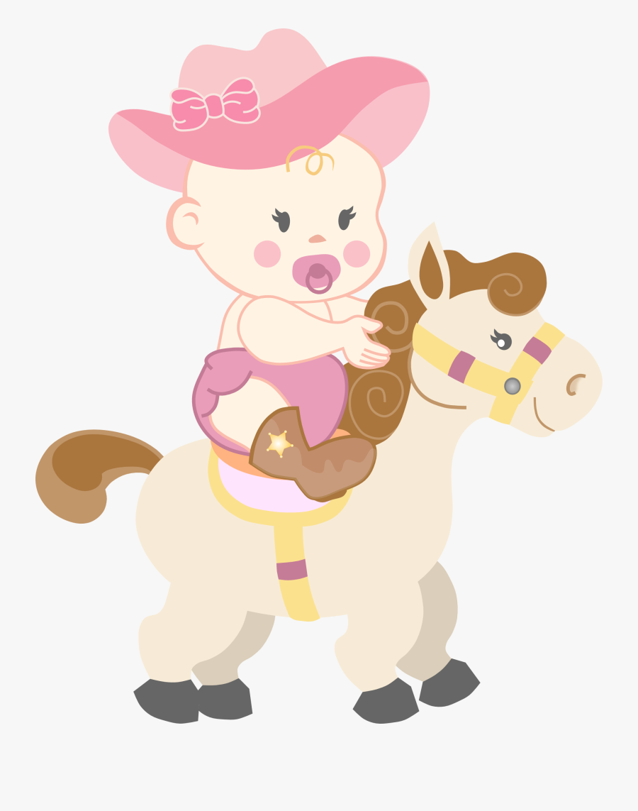 Baby Cowgirl, Transparent Clipart