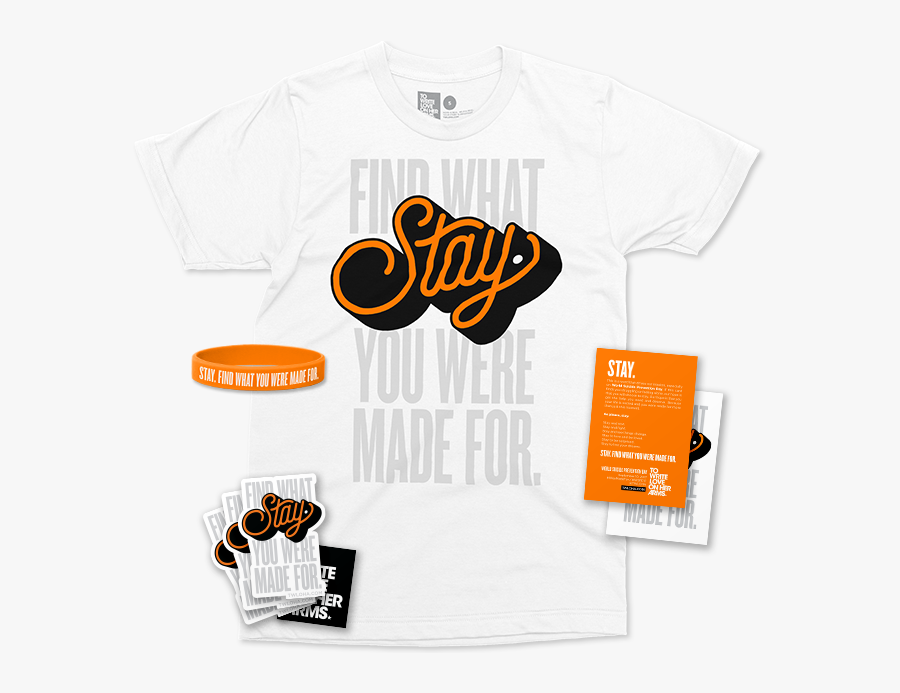 Stay Suicide Prevention, Transparent Clipart