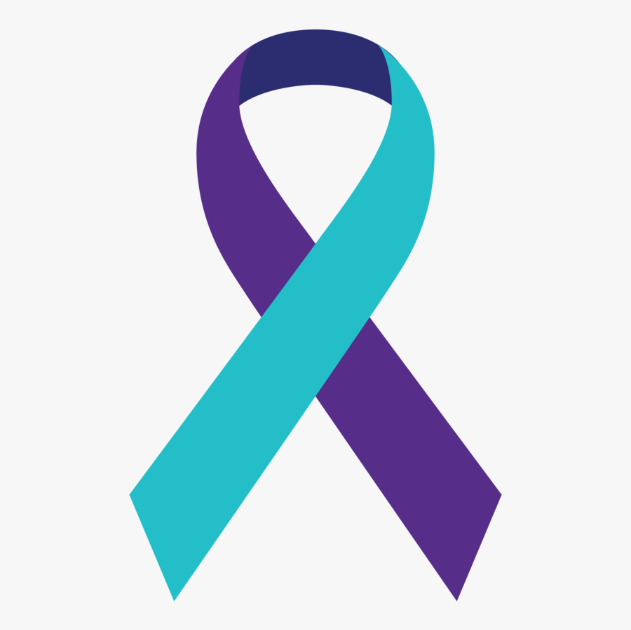 Suicide Prevention Ribbon - Suicide Prevention Ribbon Png, Transparent Clipart