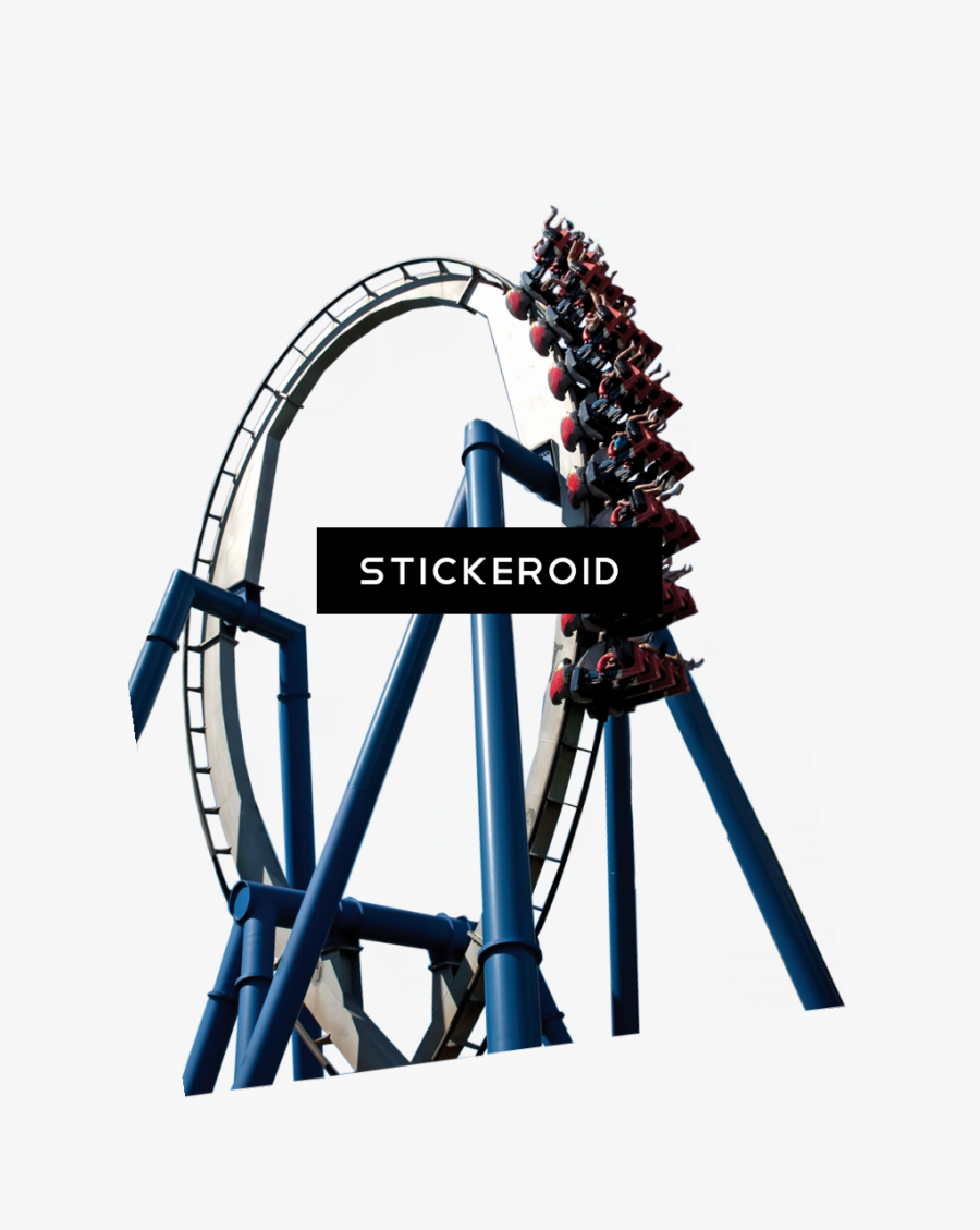 Roller Coaster Pic - Six Flags Roller Coasters Png, Transparent Clipart