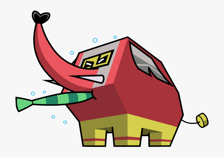 Hero 108 Elephant King Clipart , Png Download - Cartoon, Transparent Clipart