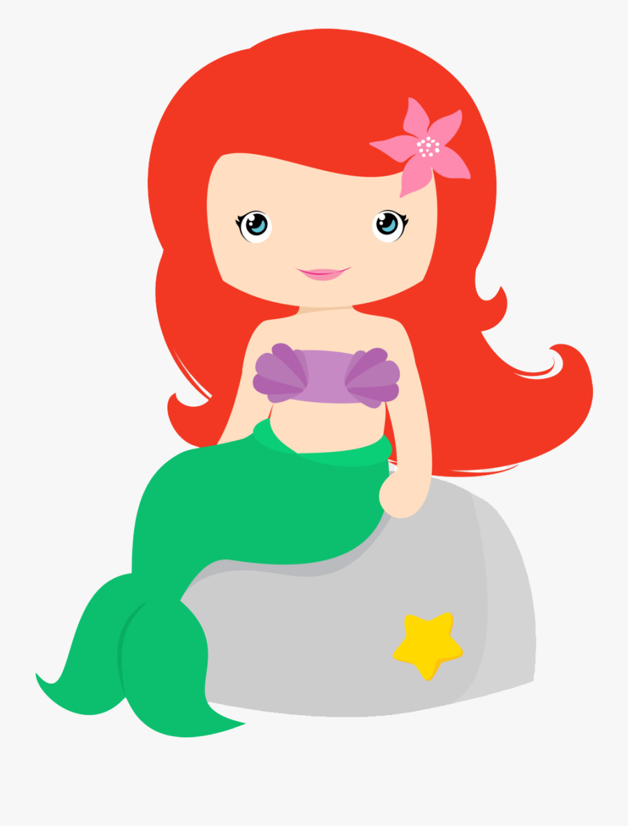 Ariel Png - Imagen De Sirenita Bebe, Transparent Clipart