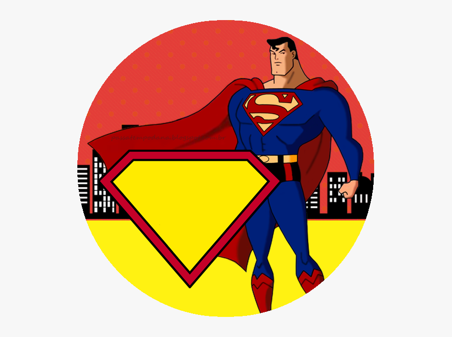 Superman Clipart Super Man - Printable Superman Cake Topper, Transparent Clipart