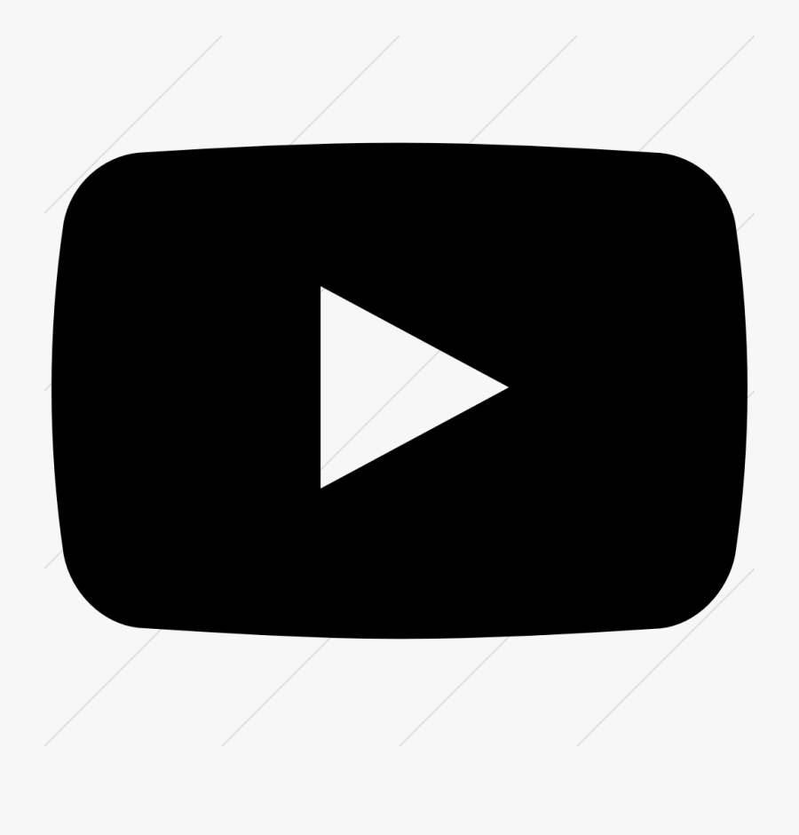Hd Clipart Youtube Logo - Black Youtube Transparent Logo, Transparent Clipart