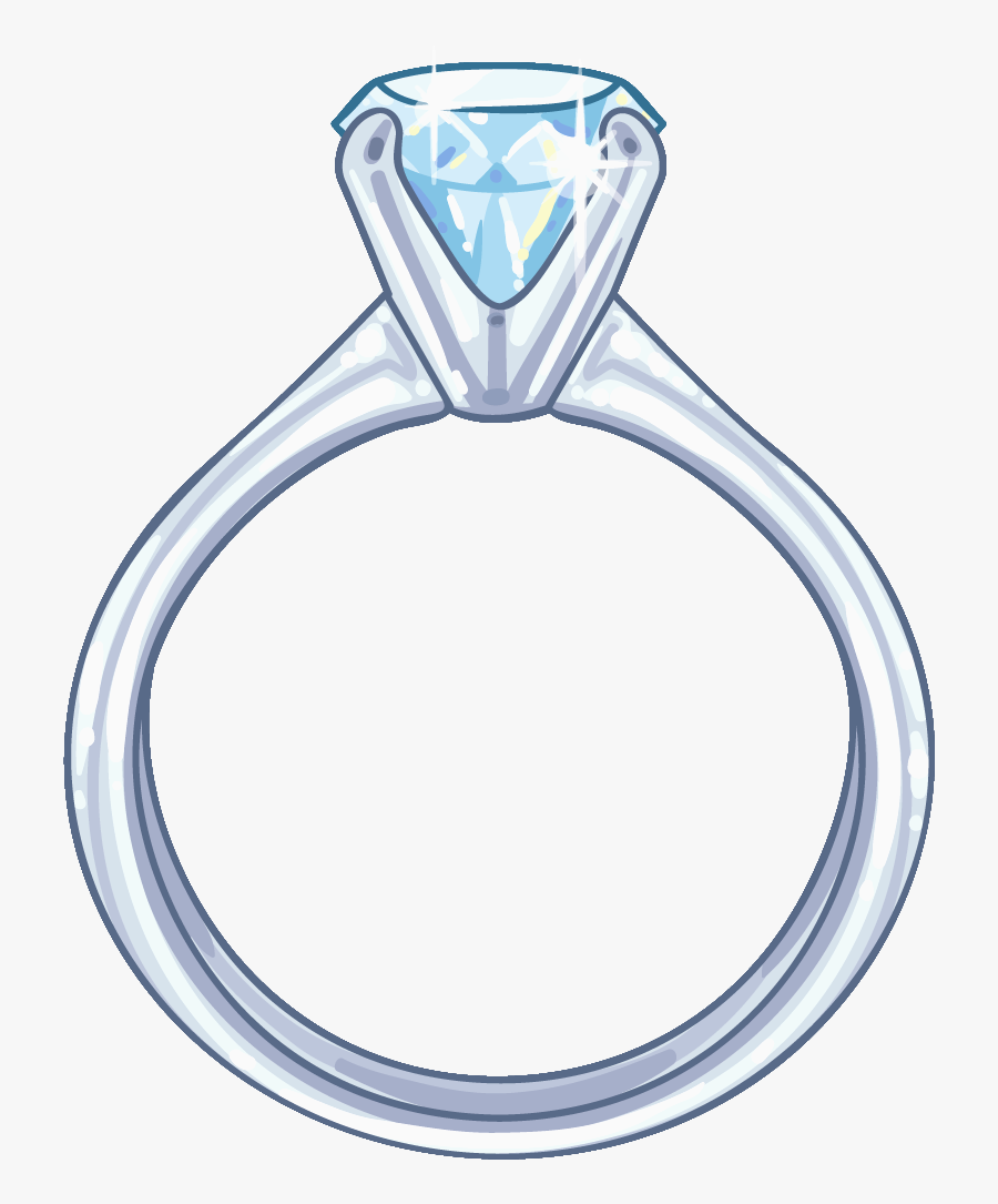 Draw Diamond Inspirational Item Detail Engagement Itembrowser - Transparent Background Engagement Ring Png, Transparent Clipart