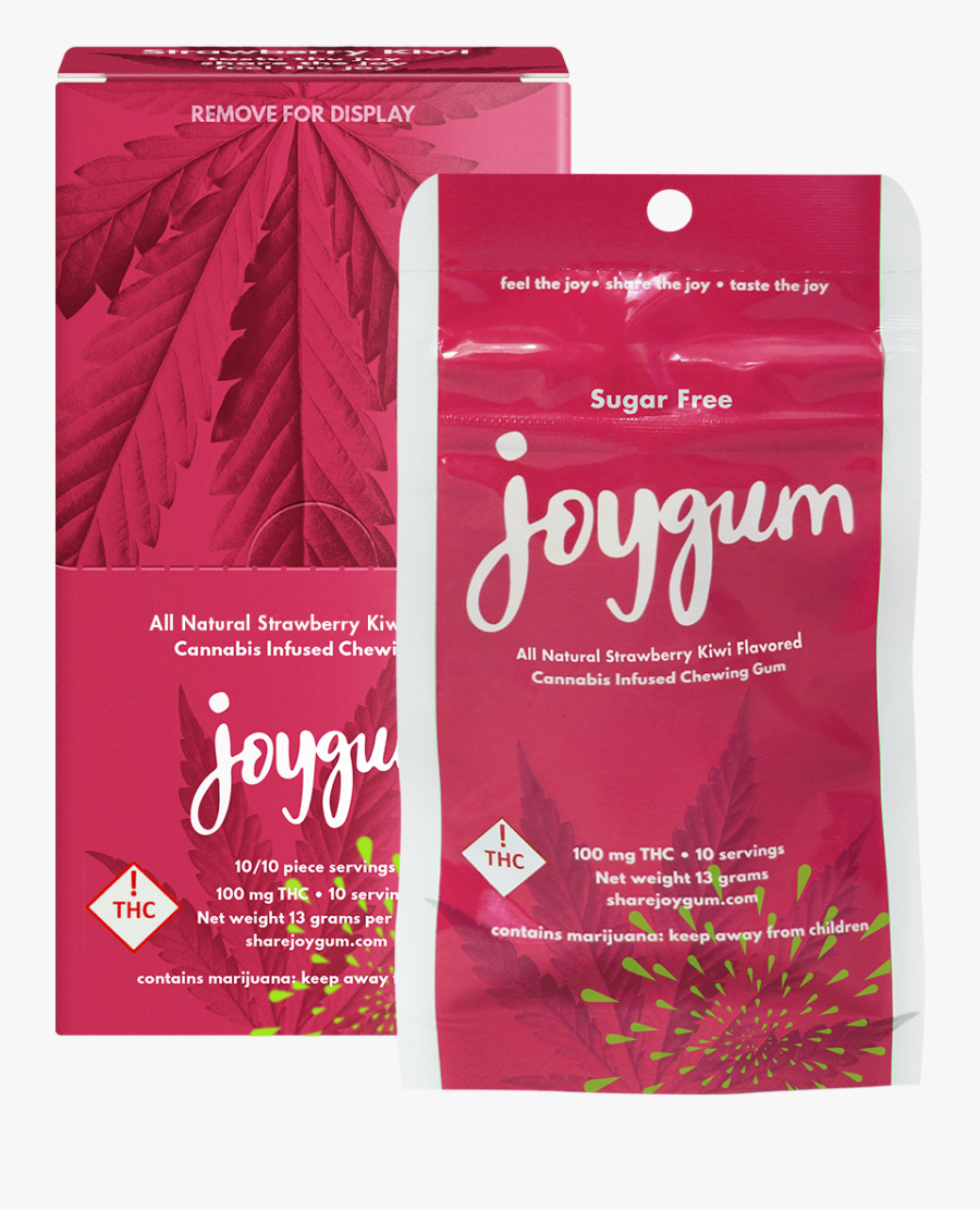 Joygum Strawberry Kiwi Box - Box, Transparent Clipart