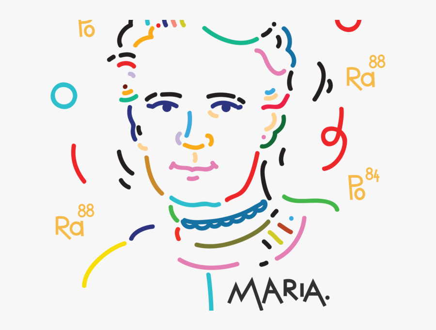 An All Time Great Woman Womenpower Girlpower Science - Marie Sklodowska Curie Icon, Transparent Clipart