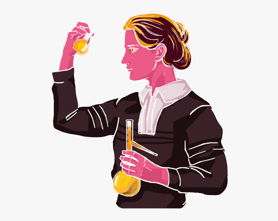 5 Marie Curie By Staryvu, Transparent Clipart