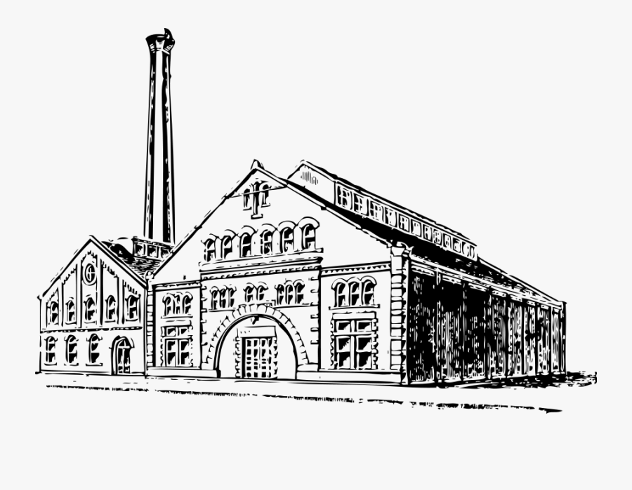 Factory Small Clipart 300pixel Size, Free Design - Old Factory Clipart, Transparent Clipart