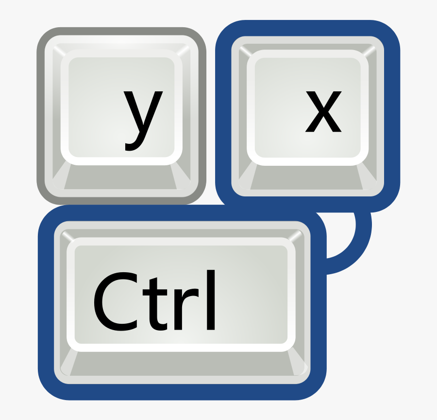 Keyboard Shortcuts Icon, Transparent Clipart