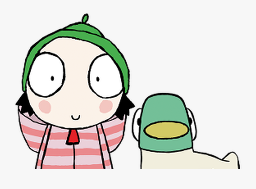 Clipart Ear Listen To Mom And Dad - Sarah And Duck Duck, Transparent Clipart