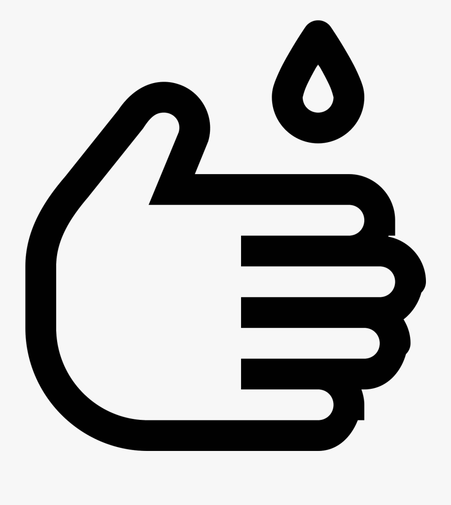 Wash Your Hands Icon, Transparent Clipart