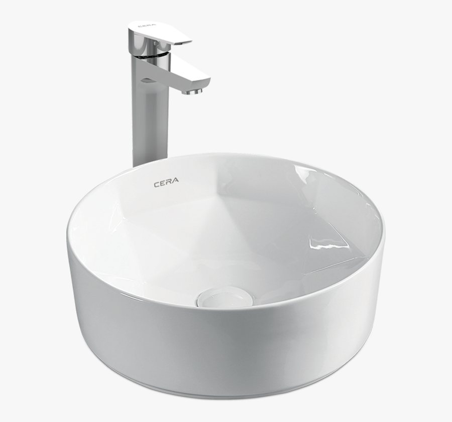 Table Top Cera Wash Basin Price , Png Download - Wash Basin Over Counter, Transparent Clipart