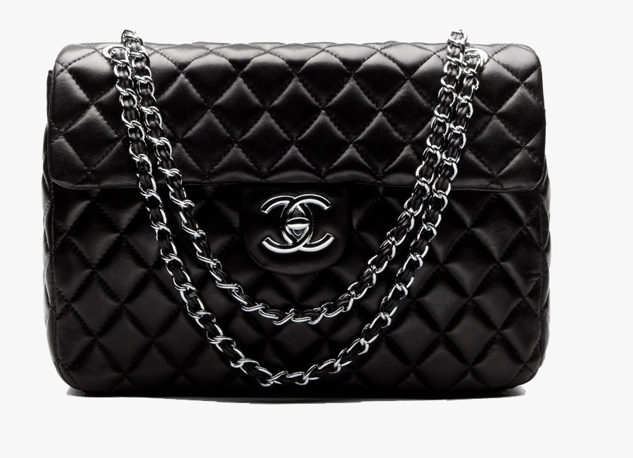 Handbag Bag Black Chanel Perfume Free Hq Image Clipart - Handbag, Transparent Clipart