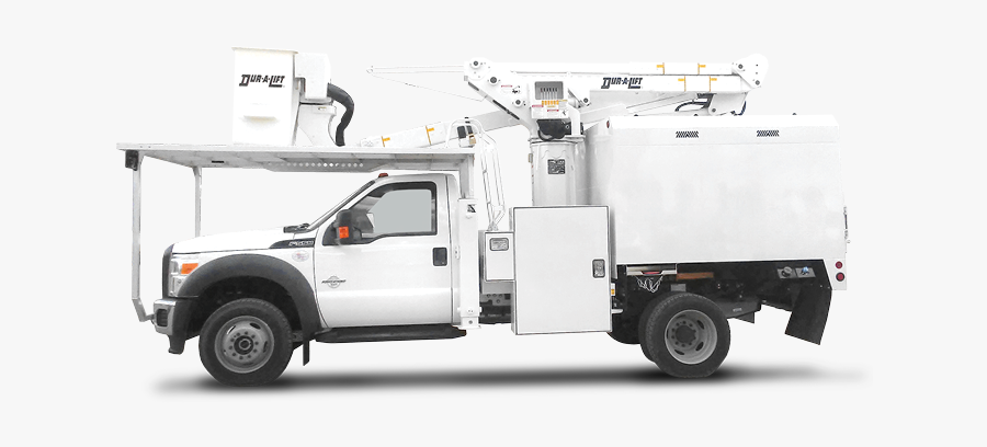 Thumb Image - Small Bucket Chipper Truck, Transparent Clipart