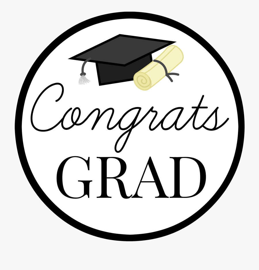 Congrats Graduate Png, Transparent Clipart