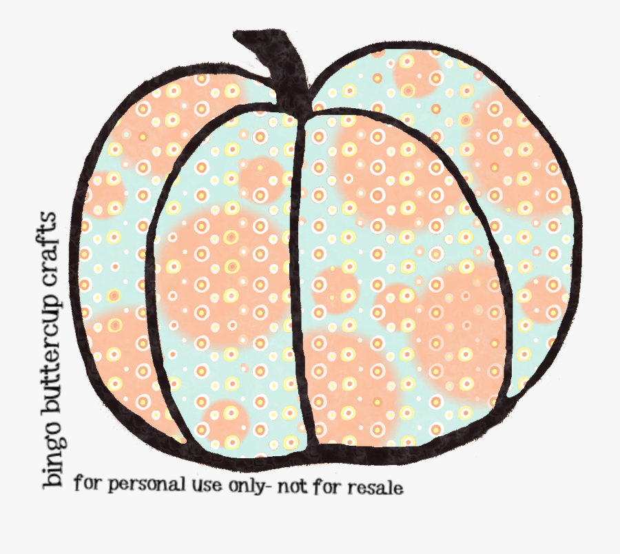 Dots Clipart Pumpkin - Pumpkin On Autocad, Transparent Clipart
