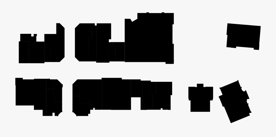 City Map Silhouette Computer Icons - City Silhouette Map, Transparent Clipart