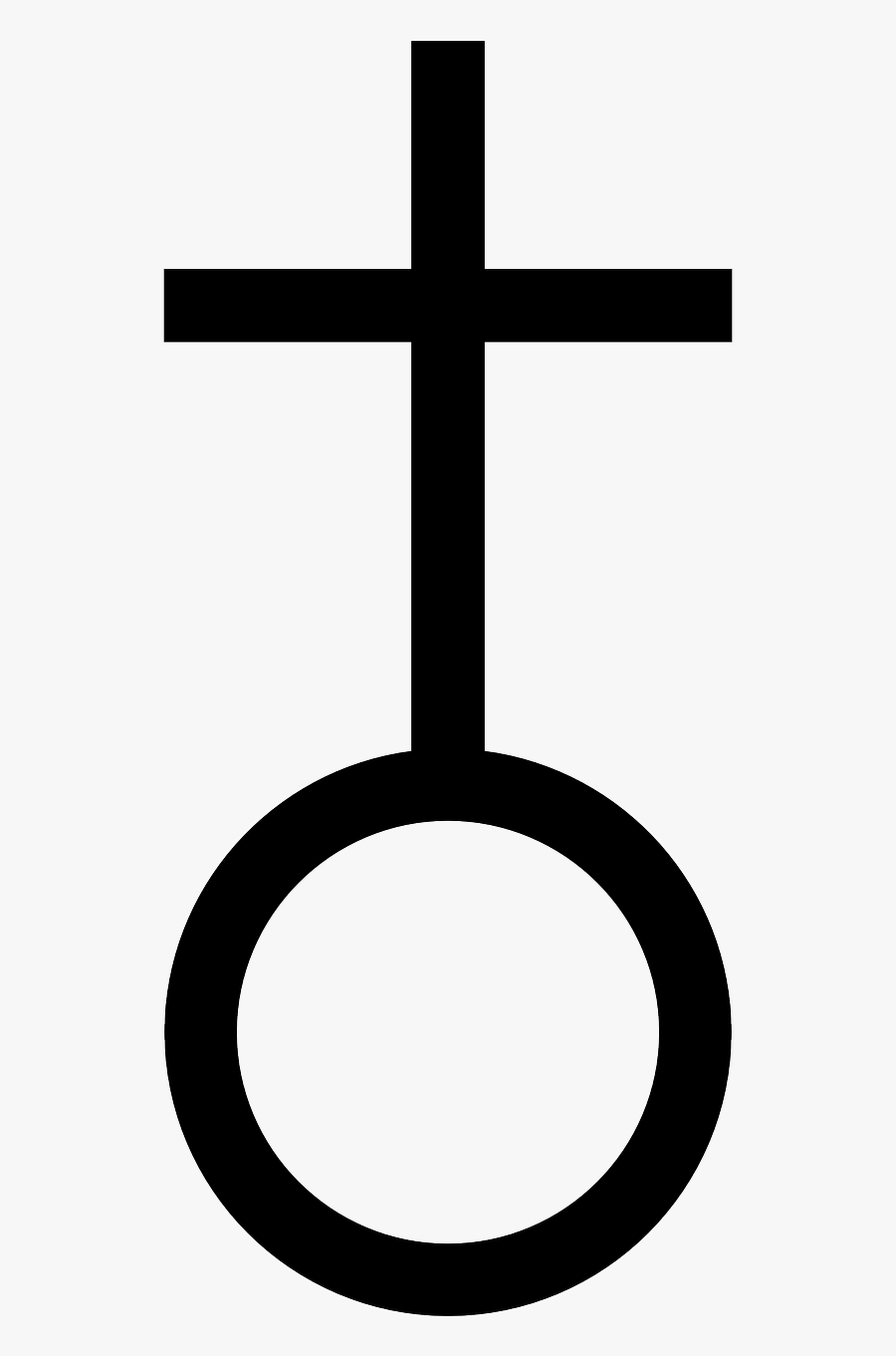 Map Symbol For A Church Svg Clip Arts - Cross, Transparent Clipart