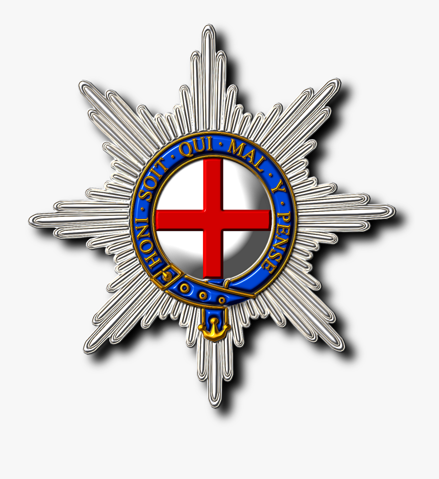 Heraldric Rendering Of The Star Of The Most Noble Order - Emblem, Transparent Clipart